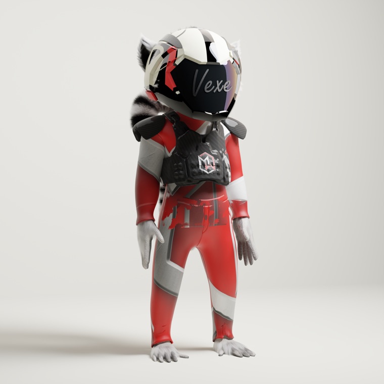A 1/1 Mud Maverick character